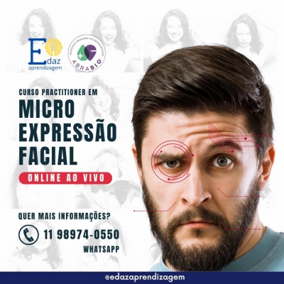 CURSO PRACTITIONER EM MICRO EXPRESSÃO FACIAL