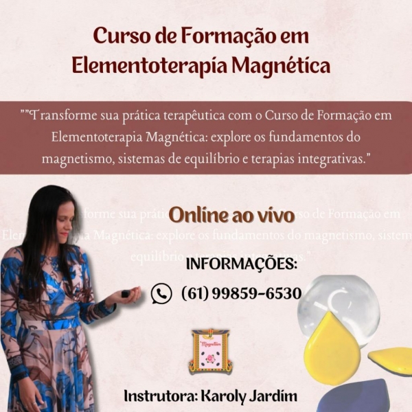 Curso de Elementoterapia Magnética 