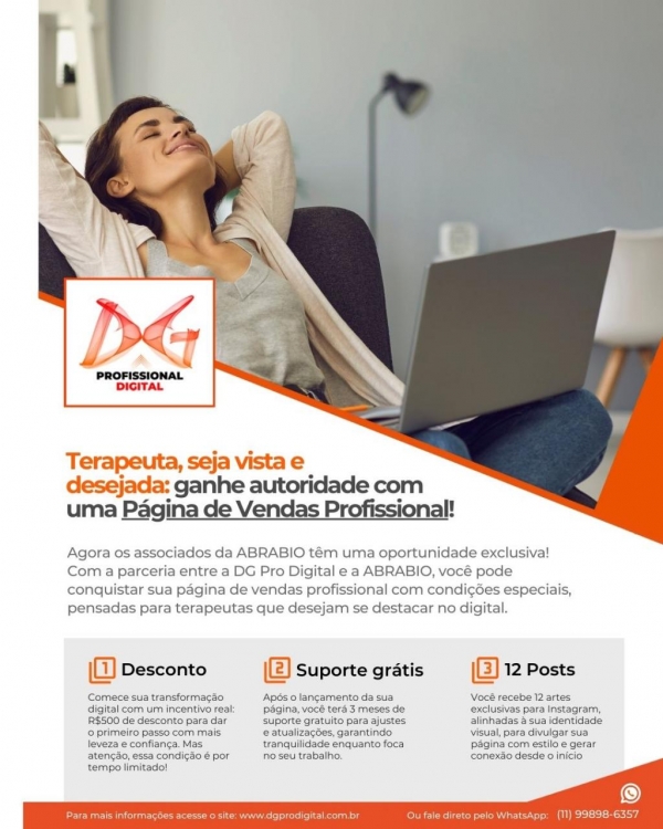 Página de Vendas Profissional - DG Pro Digital 