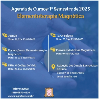 Curso de Elementoterapia Magnética